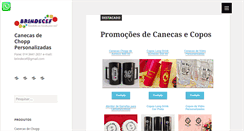 Desktop Screenshot of canecasdechopppersonalizadas.com