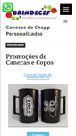 Mobile Screenshot of canecasdechopppersonalizadas.com