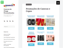 Tablet Screenshot of canecasdechopppersonalizadas.com